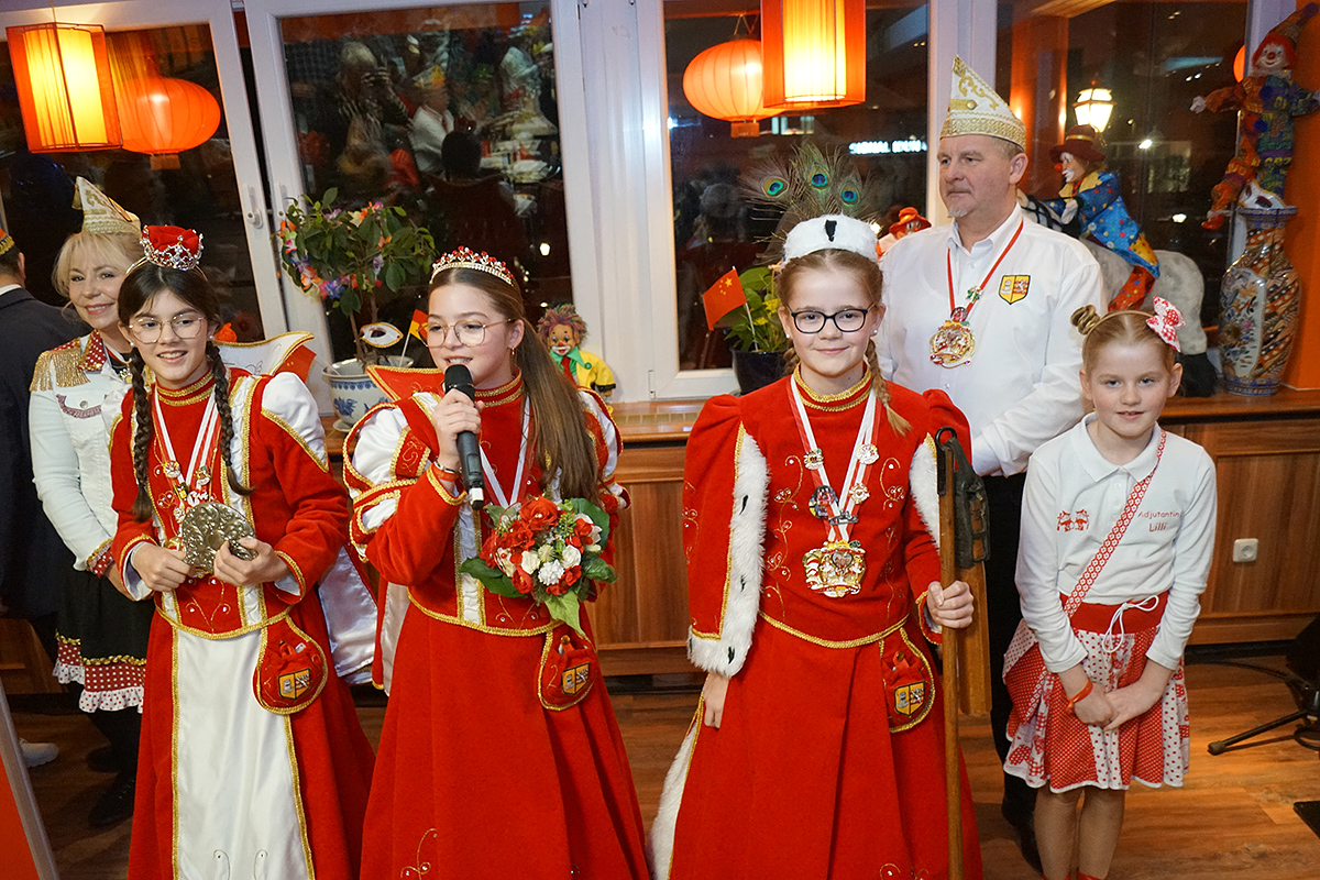 Chinesisches Neujahrsfest<br>Tollitäten-Empfang am 03.02.2025