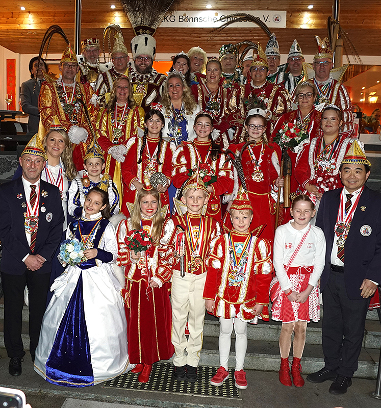 Chinesisches Neujahrsfest<br>Tollitäten-Empfang am 03.02.2025