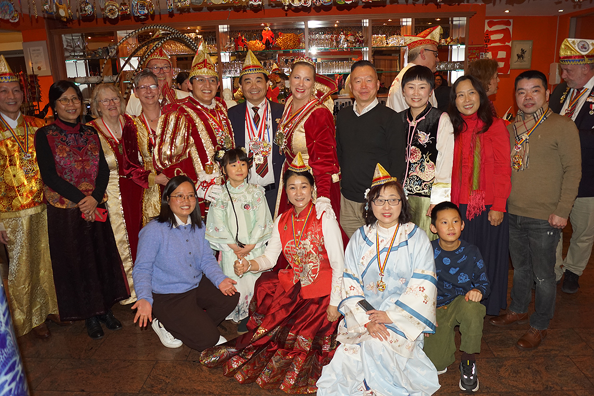 Chinesisches Neujahrsfest<br>Tollitäten-Empfang am 03.02.2025