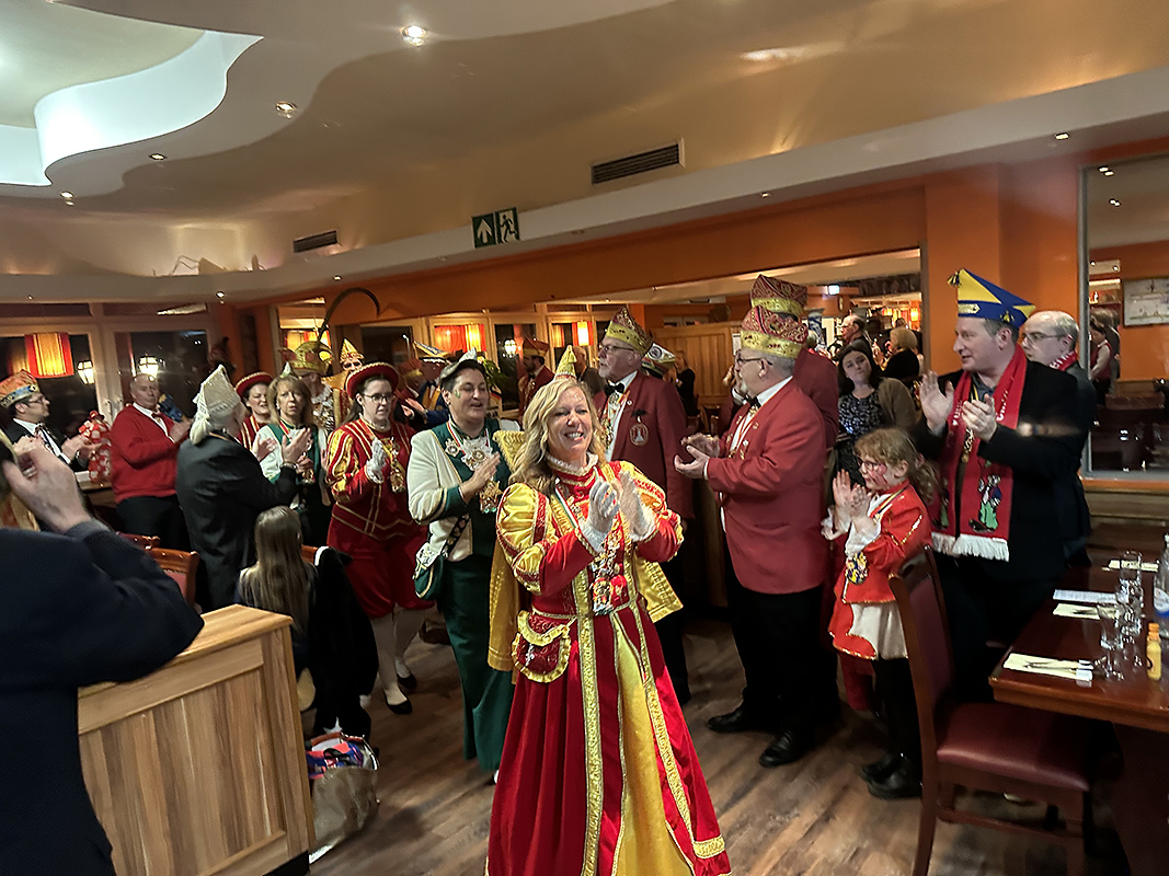 Kneipentour mit dem<br>Festausschuss Godesberger Karneval am 28.02.2025