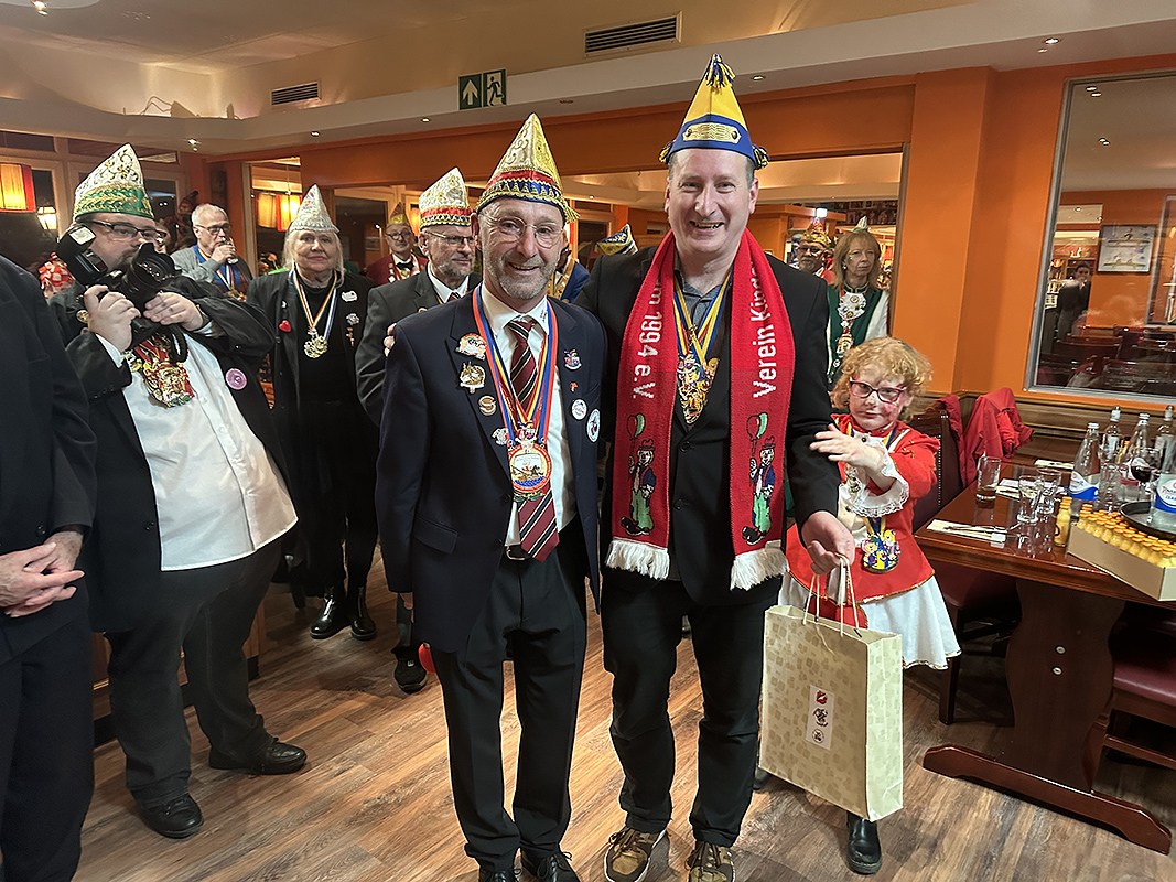 Kneipentour mit dem<br>Festausschuss Godesberger Karneval am 28.02.2025