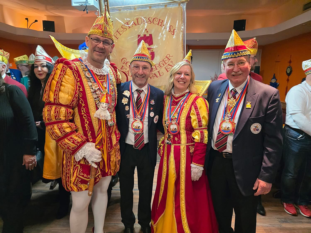 Kneipentour mit dem<br>Festausschuss Godesberger Karneval am 28.02.2025