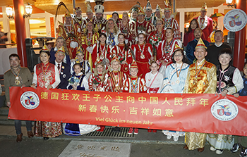 Chinesisches Neujahrsfest und Tollitäten-Empfang